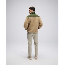 Ellesse Erkek Fermuarlı Polar Bej Mont Em511-bg Bej