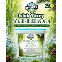 Hygrex Yüzey Temizlik Havlusu Çam Kokulu Islak Kova Mendil 250 Adet Ev Ofis Tüm Yüzeyler Beyaz