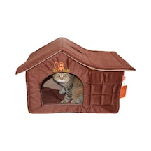 La Vista İç Mekan Kedi ve Köpek Çatılı Ev 56 x 36 x 45 CM