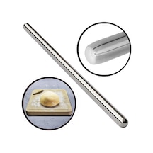 80cm Çelik Oklava 304 Kalite Paslanmaz Çelik Krom Metal Hamur Börek Baklava Yufka Açma Oklavası 80cm Çelik Oklava 304 Kalite Paslanmaz Çelik Krom Metal Hamur Börek Baklava Yufka Açma Oklavası