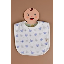 E&f Store Sıvı Geçirmez Mama Önlüğü - Koala Çok Renkli