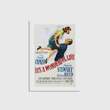 It S A Wonderful Life 1946 Film Posteri Çerçevesiz Poster Duvar Dekorasyonu Pn11p296