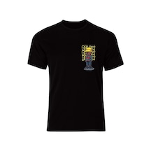 Relax - Rahat Sevimli Ayıcık Baskılı Özel Tasarım Unisex SIYAH