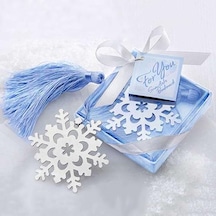 Yeni Sevimli Kar Tanesi Alaşım İmi Yaratıcı Zarif Şerit Kutusu Hediye