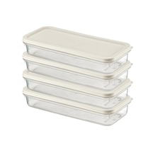 4 Adet Buzdolabı Organizeri Pp Plastik Şeffaf Ve Ayarlanabilir Saklama Kabı, Gıdaları Taze Tutan Fresh Box, Çok Amaçlı,mikrodalga Ve Bulaşık Makinesi Uyumlu Beyaz, 1200 Ml Sku: Zeusb0dyzpvbkh