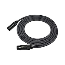 Xlr Erkek-dişi Kablo Kaliteli Balanslı 2 Metre Standart