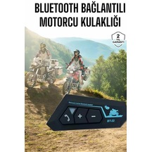 Zenvia İnterkom Intercom Kask Kulaklık Bt22 Bluetooth Motosiklet Kulaklık 5.0 Bluetooth Znv2026