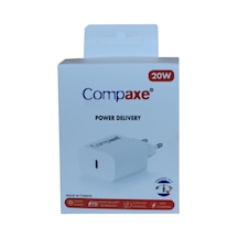 Compaxe Cta-200c Pd Usb-c 3.0 20w Ev Şarj Kafa
