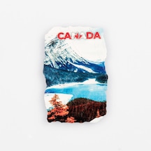 Kanada Moraine Gölü Fresco Magnet