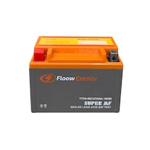 Floow Energy 12v 9ah Ytx9-bs Yatay Bakımsız Motosiklet Aküsü 2026 Üretim