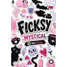 Mistik Sticker Seti - 25 Adet Etiket Çıkartma Diğer