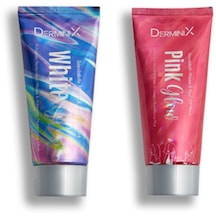 Derminix Glow White + Pink Detox Etkili Soyulabilir Maske 2'li