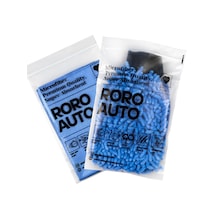Roro Auto Olimpos Mikrofiber Oto Cam Bezi 50X70 & Munzur Yıkama Eldiveni Araç Yıkama Seti