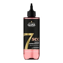 Gliss 7 Sec Saniye Express Onarıcı Bakım Yıpranmış Kırık Saçlar İçin Saç Bakım Yağı 200 ML
