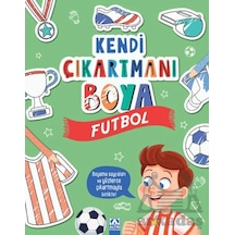 Kendi Çıkartmanı Boya - Futbol Altın Kitaplar