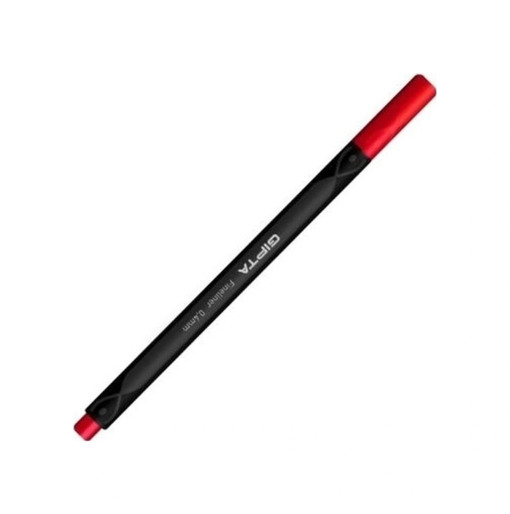 Fineliner 0.4 Mm Kırmızı Kalem Fosforlu