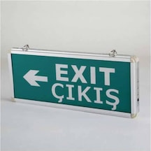 Cata Ct-9166 Sağ+Sol Exit Çıkış Levhası Şarjlı Ledli