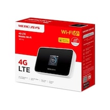 Mt115 4g Lte Mobil Wi-fi 6 Taşınabilir Modem 150 Mbps 4g Hızı 2400 Mah Pil İle 10 Saat Kullanım Bilgi Ekranlı 10 Cihaz Desteği Sım Girişli Cep Wi-fi App Kontrol