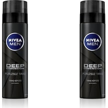 Tıraş Köpüğü Deep Dimension Aktif Karbon 200ml 2'li Paket