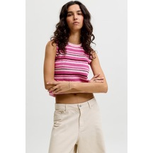 Jack & Jones Jxzusannah Kadın Top Knit Pembe
