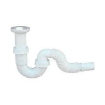 Gama Lavabo Sifonu S Gövde Körüklü Beyaz