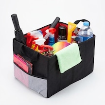 Orret Home 37x30x24 Cm Araç Bagaj Düzenleme Organizeri / Cırtlı Bölmeli, Kaydırmaz Tabanlı, Katlanabilir Bagaj D Genel