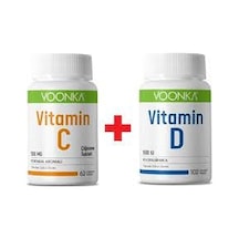 Voonka C Vitamini 62 Çiğneme Tableti + D Vitamini 102 Tablet