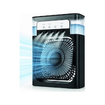 Erspüskürtmeli Masaüstü Fan 5 Başlıklı Serinletici, 600 Ml Su Haznesi, 3 Kademe Fan, Type-c Bağlantı