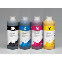 4X 1 L İnktec Pigment Mürekkep HP Pagewide 477Dw Uyumlu