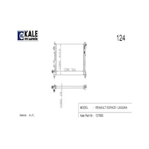 Kale 0529292al Motor Radyatoru
