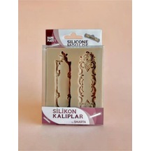 Silikon Kalıp - Isimlik 1 Beyaz