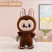 Kahverengi Dragon Labubu Peluş Oyuncak Kanatlı Kuyruklu Seri Labubu Peluş Oyuncak