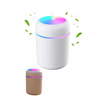 Humidifier Led Işıklı Mini Ortam Oda Kokusu Aromaterapi Buhardanlık Renkli