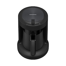 Grundig Tkm 1541 B Siyah Türk Kahve Makinesi 4 Fincan Kapasitesi İle Otomatik Kapanma 0.5mm Kenar Kalınlığı