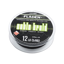 Fladen Maxximus Cable Braid 150M Siyah Ip Misina (407220984)