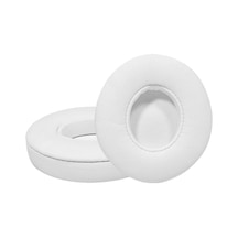 Beats Solo 2.0 3.0 1 Çift Yedek Eapads Kulaklık Yastığı Beyaz