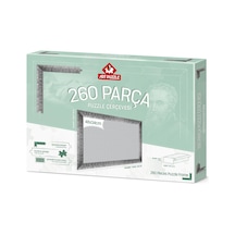 Art Puzzle Gümüş 260 Parça Demonte Puzzle Çerçevesi