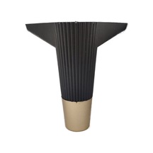 Zeygen Roma Plastik Mobilya Baza Koltuk Kanepe Ayağı 14Cm Siyah Tek Adet