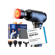 Bob And Brad T2 Isı Ve Kırmızı Işık Terapili Ultra Masaj Tabancası, Sporcular İçin Profesyonel Derin Doku Masajı, Kas Kurtarma İçin Taşınabilir Masaj Tabancası, Erkekler, Kadınlar İçin Hediye