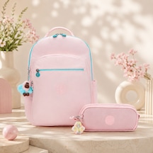 Kipling Kız Çocuk Okul Çantası 2'li Set Çanta Ve Kalemlik Kpsetkpkı351452j02 Çok Renkli
