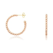 Diamond Line-Gülaylar - Altın 14 Ayar Toplu Küpe N11.9412