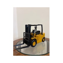El Yapımı Mini Forklift Maketi Dekoratif Masaüstü Objesi Ev Ve Ofis Dekorasyon
