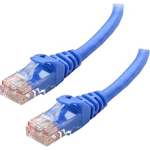 Ods 3metre Cat6 Utp Lszh Saf Bakır Mavi Patch Kablo 5'li Paket