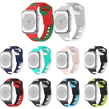 iOS Uyumlu Watch 2 42mmdouble Renk Silikon İzle Band