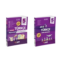 Gizli 2025 5. Sınıf Türkçe Alıştırmalı + Usta İşi Soru Bankası Seti 2 Kitap Güncel Müfredat