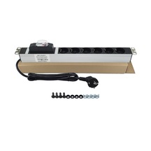 Amp Pdu 6'lı Sigortalı Rack Tipi Priz  Grup