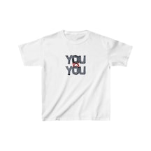 Assema Unisex Çocuk Baskılı - Beyaz Çok Renkli