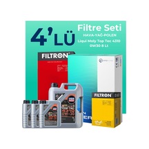 Ford Tourneo Custom 2.0 Dizel Filtre Bakım Seti Liqui Moly Motor Yağlı 2015-2023 4 Lü 8200BKMFLSHNGFL24295