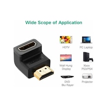 Hdmı L Aparat Hdmı 90 Derece Dirsek Adaptör Hdmı Konnektör