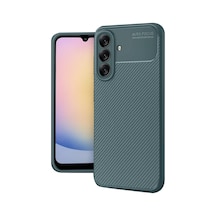 Samsung Galaxy A17 5g Auto Focus Karbon Kapak - Koyu Yeşil 0.2M-Çok Renkli